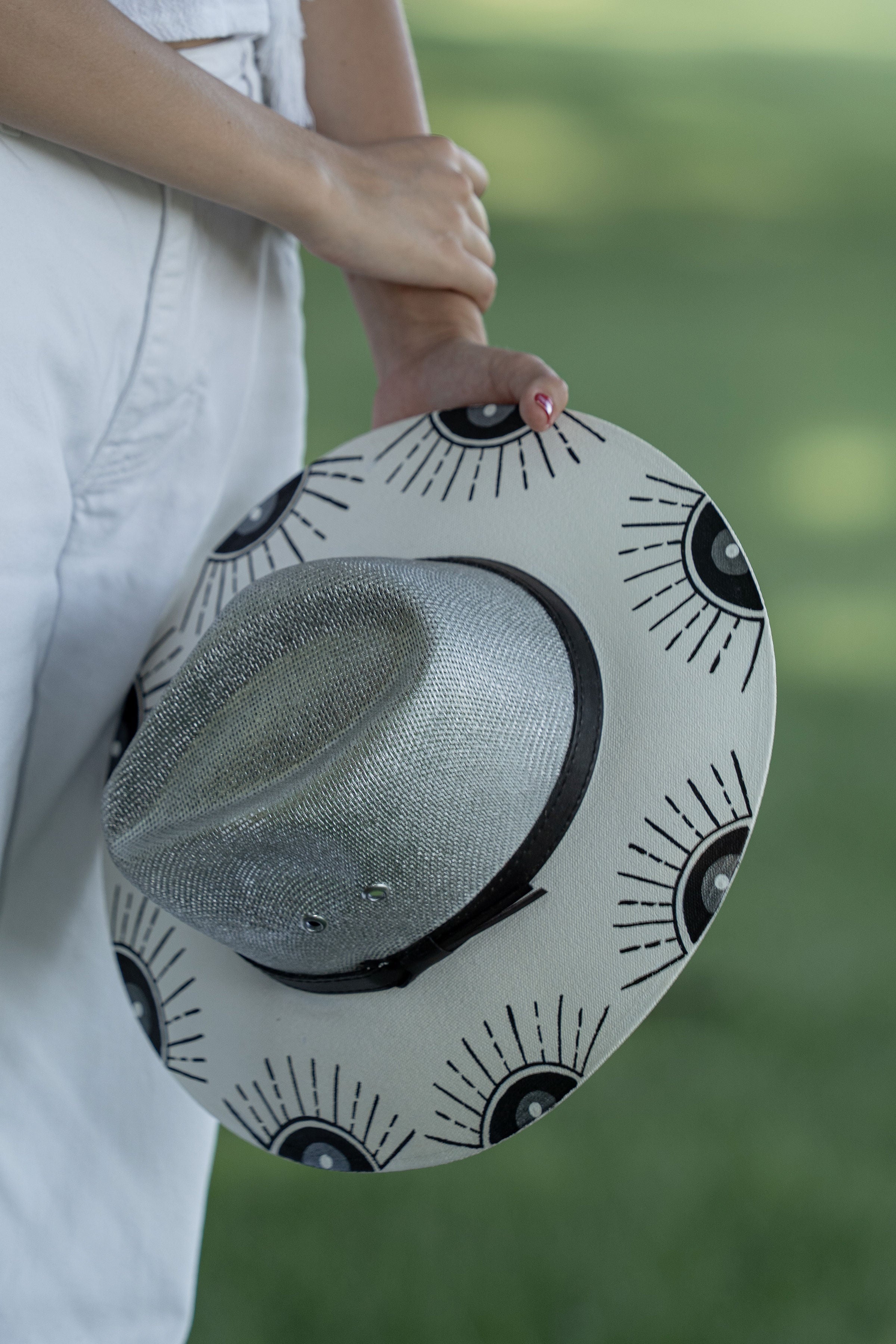 handpainted custom personalized hats handmade