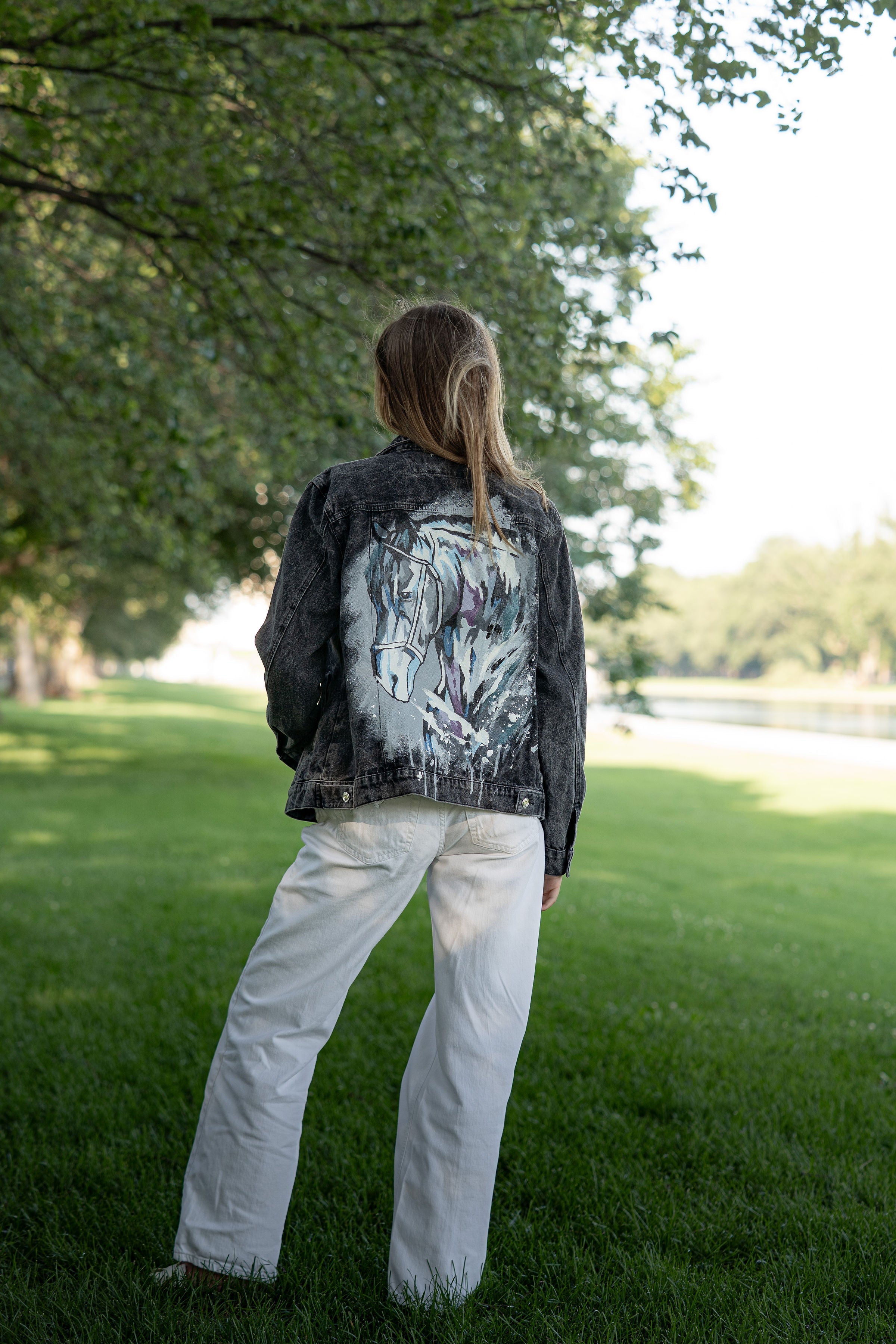 HAND-PAINTED JEAN JACKETS