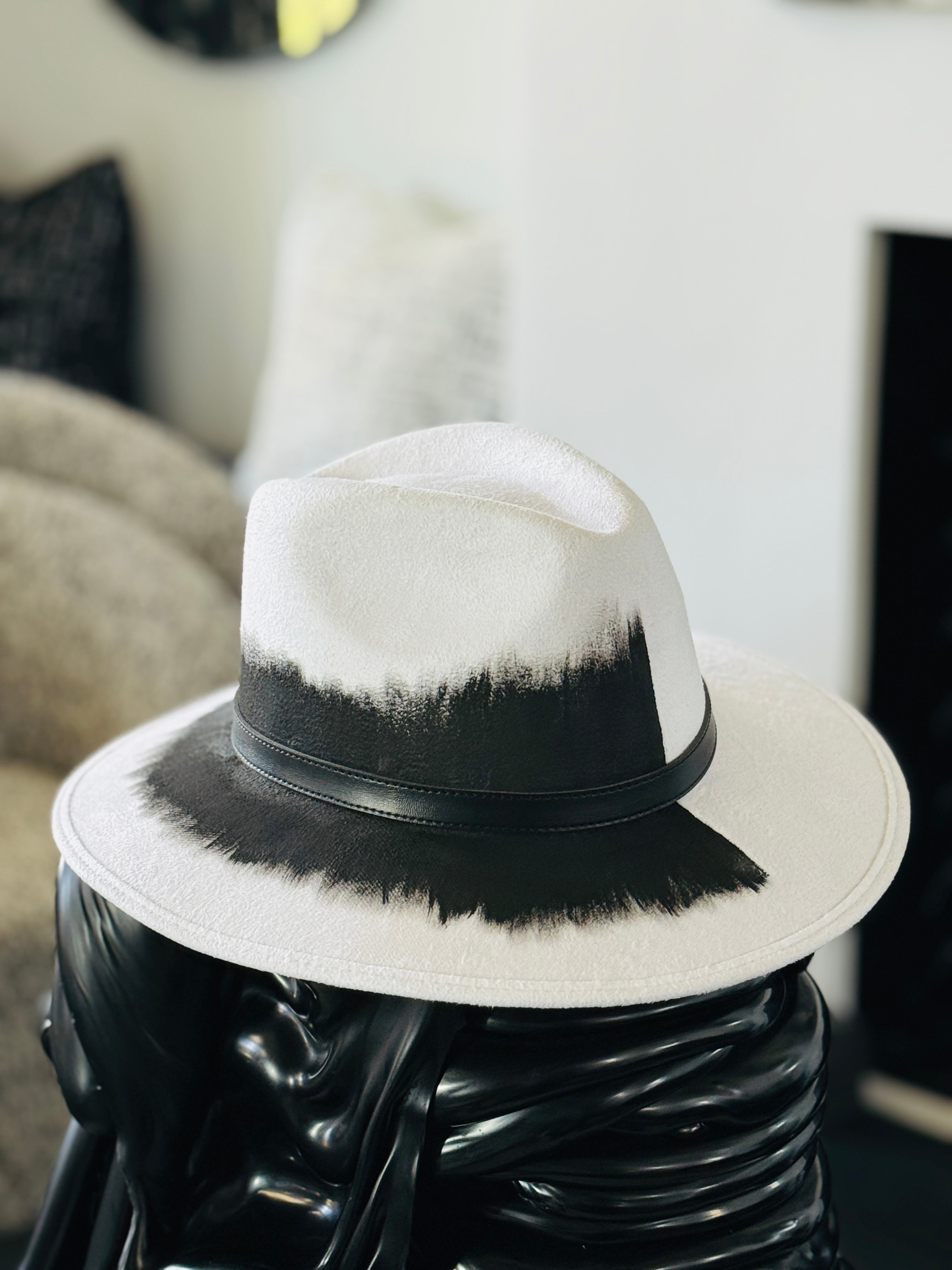 Wild Beauty Foundation Painted Vegan Suede Hat
