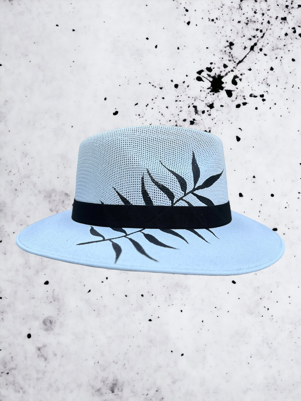 Paradiso Painted Jute Canvas Hat