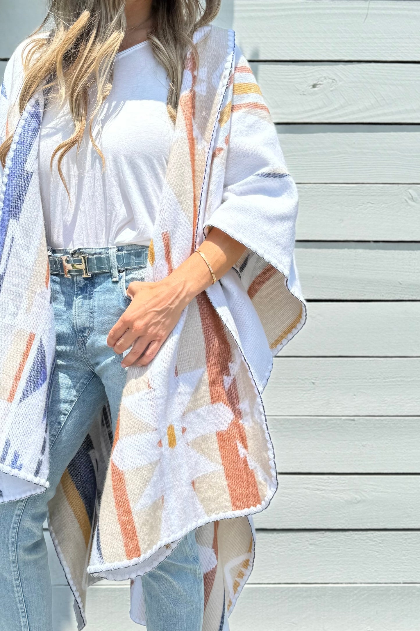 Desert Sky Reversible Poncho