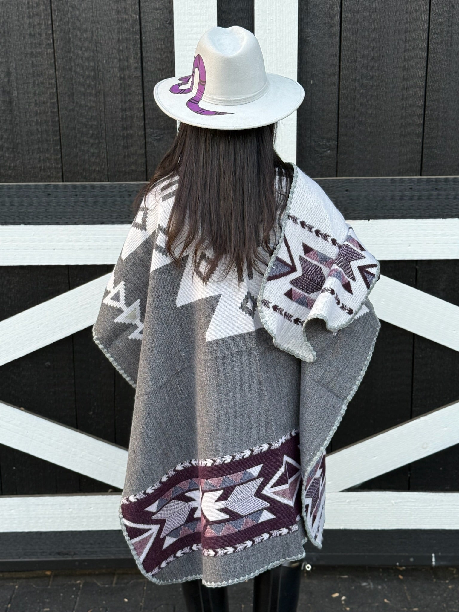 Pacha Reversible Poncho