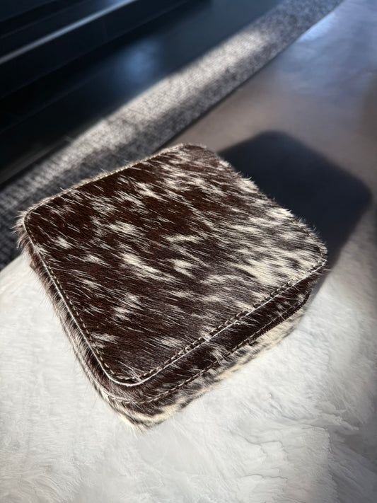 Large Cowhide Jewelry Box