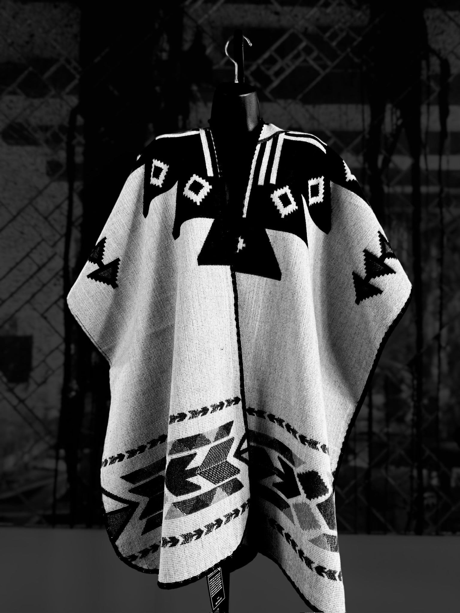 Navajo Reversible Poncho