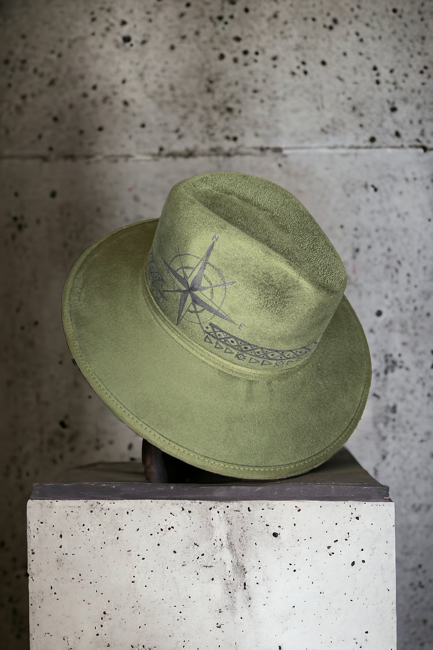 Wayfarer Painted Suede Hat