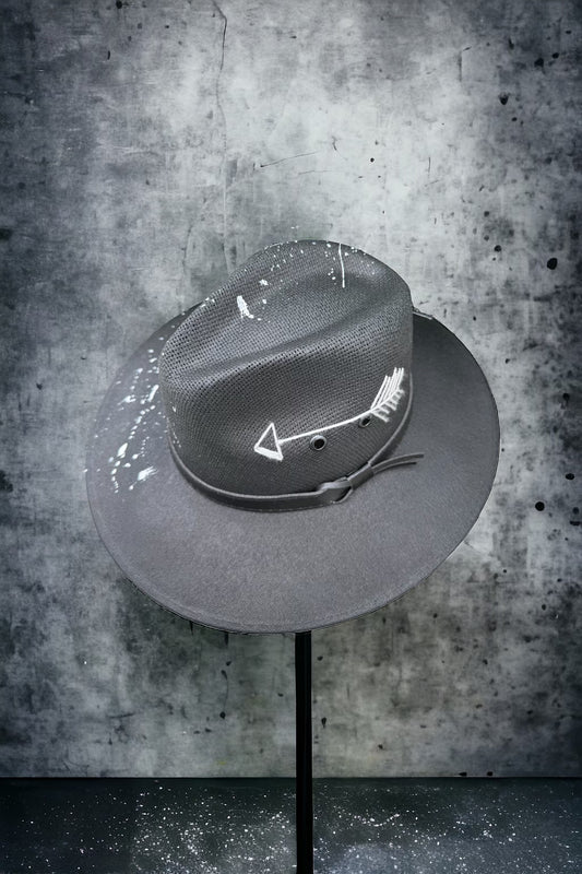 Archer Painted Jute Hat
