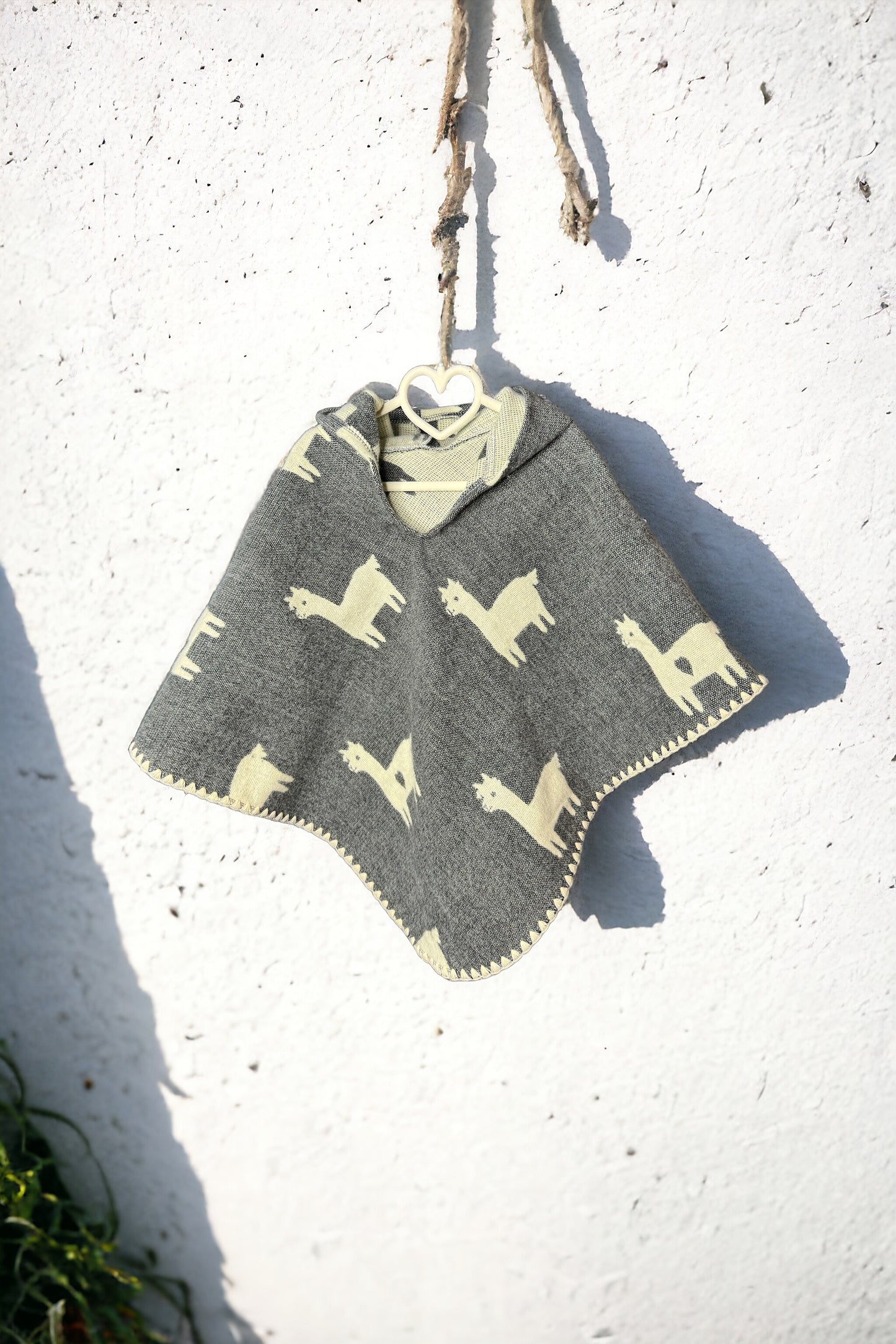 Little Llama Children's Poncho