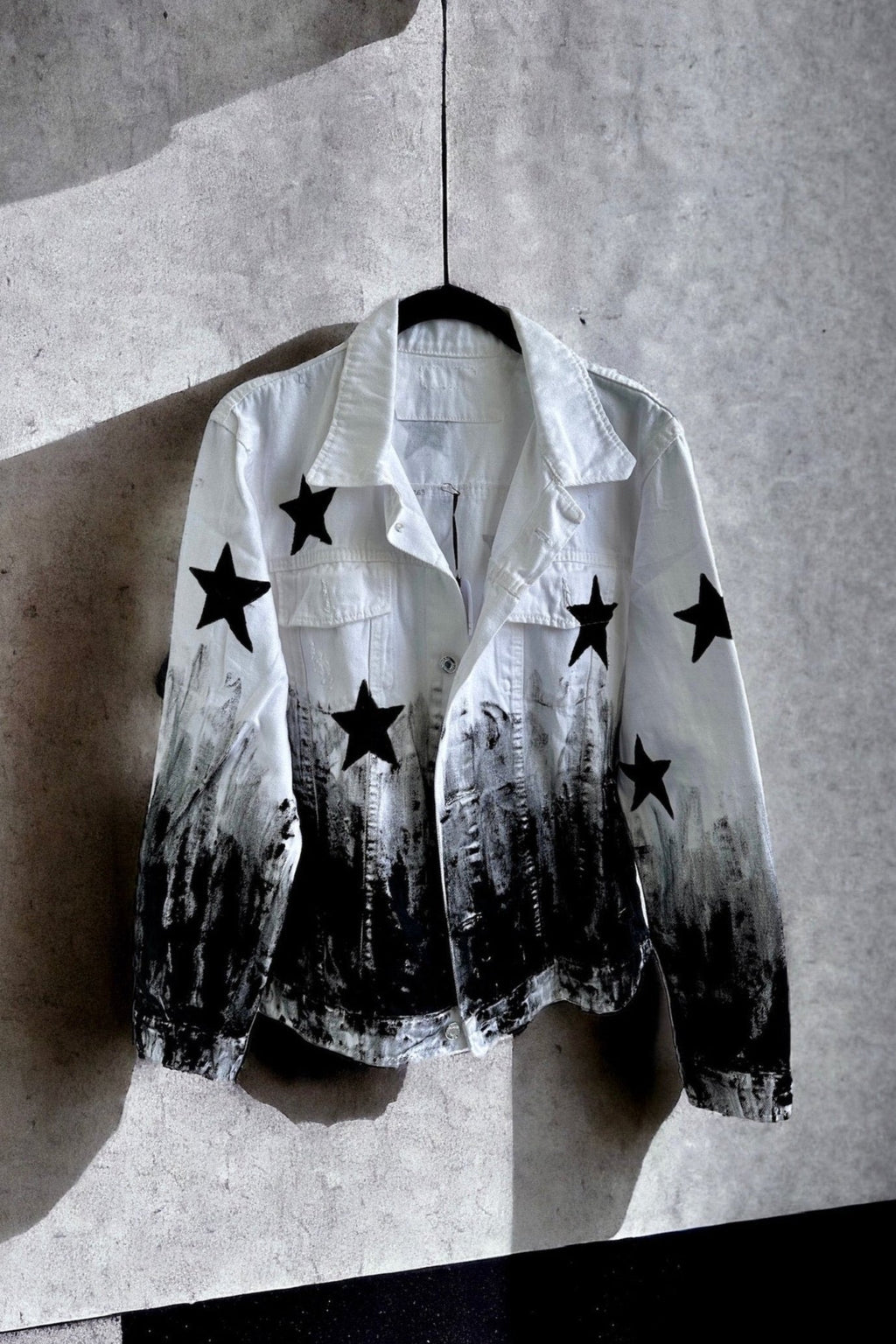Starstruck Hand-Painted Jean Jacket