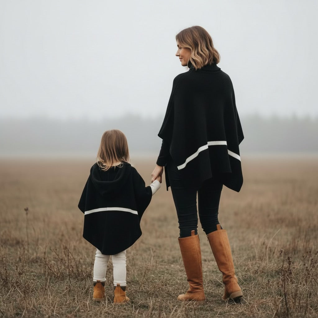 Cordillera Children's Knit Poncho