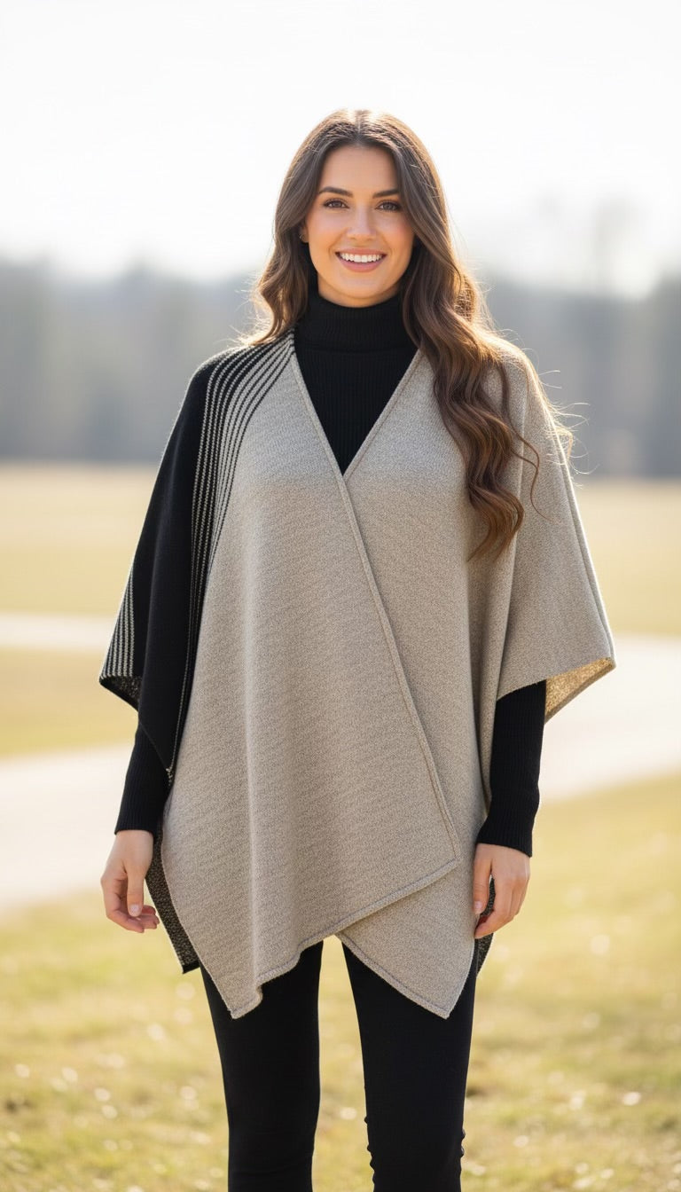 Pampa Knit Poncho