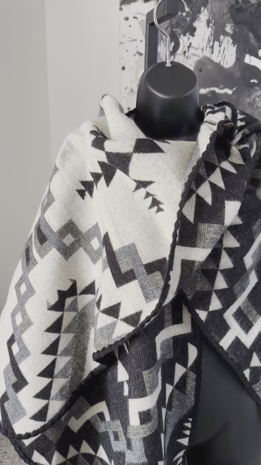 Aymara Hooded Poncho