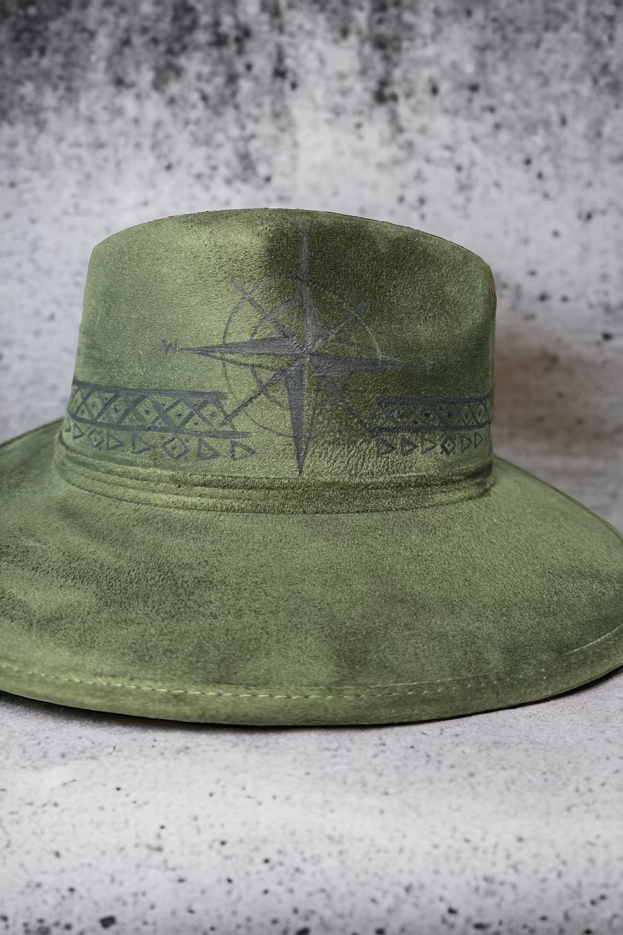 Wayfarer Painted Suede Hat
