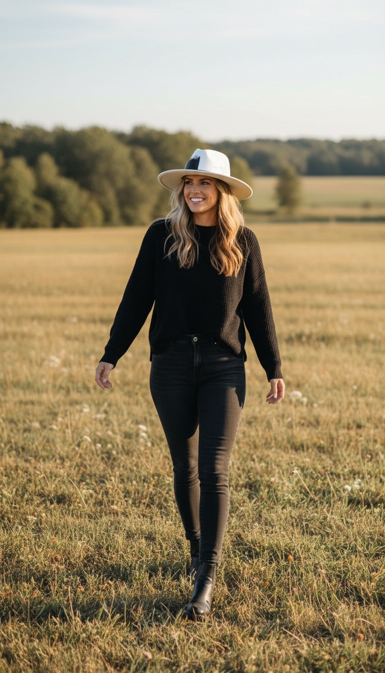 Wild Beauty Foundation Painted Vegan Suede Hat